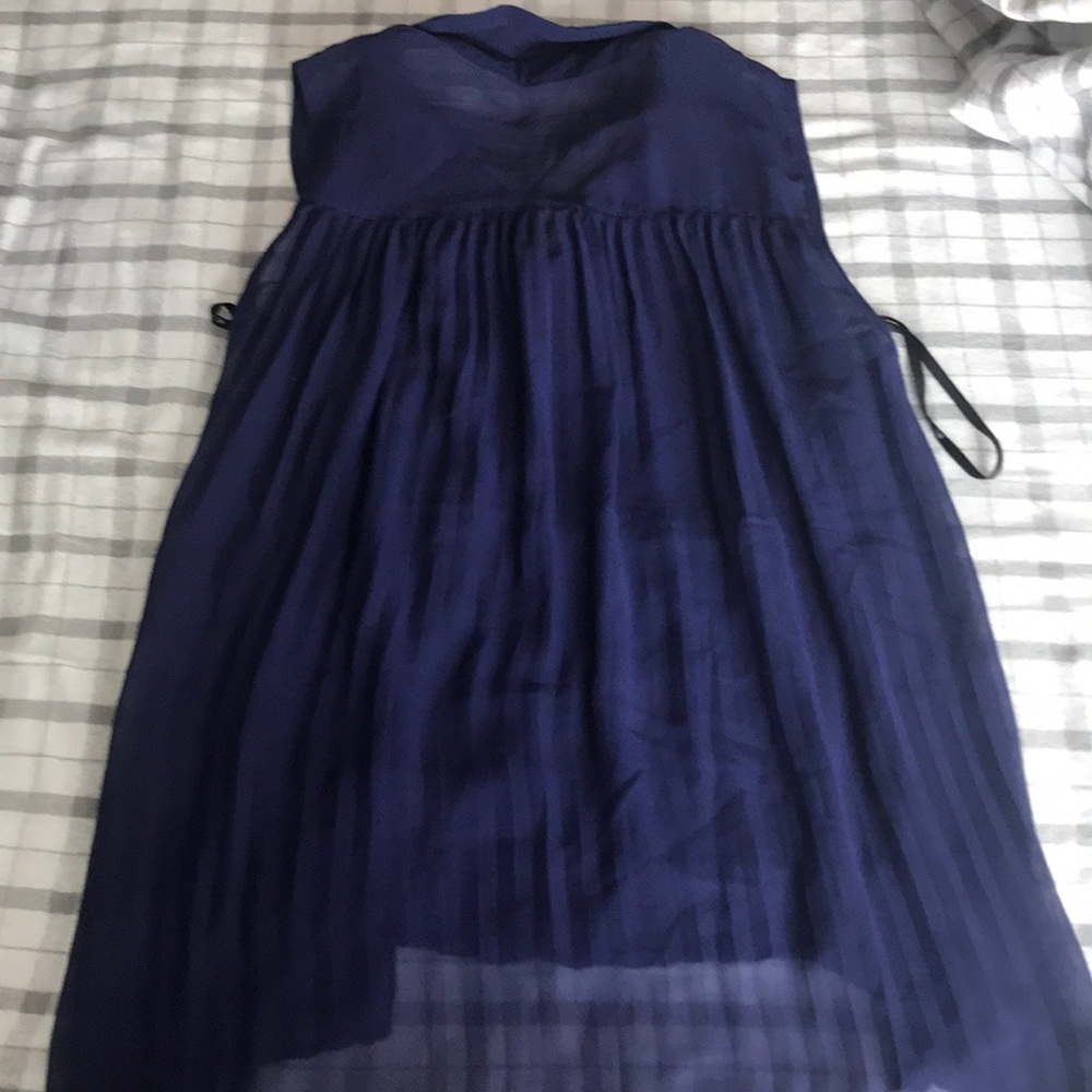 Sheer Button Up Tank - Picture 4 of 4